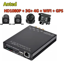 HD SDI 1080 P 4CH 4G Мобильный DVR автомобиля шины автомобиля CCTV видеонаблюдение Системы с gps отслеживания