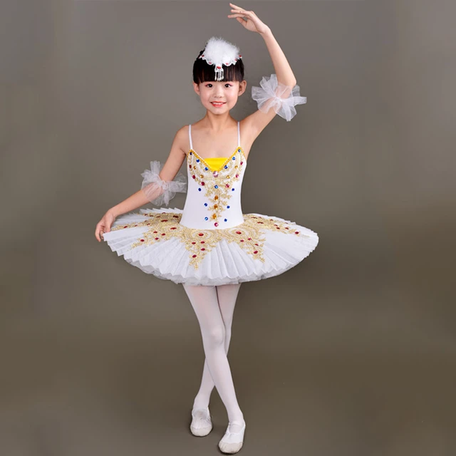 Fille Enfant Rainbow Sequin Tutu Danse Classique Ballet Robe Soirée  Princesse