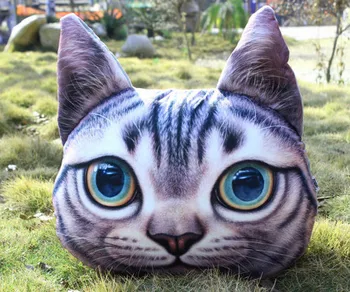 

50*50cm Cute Funny Cat Shape Pillow Cushion Toy Doll Sofa cushion Home DecorWashable Pillow seat cushion Home&Garden Textile