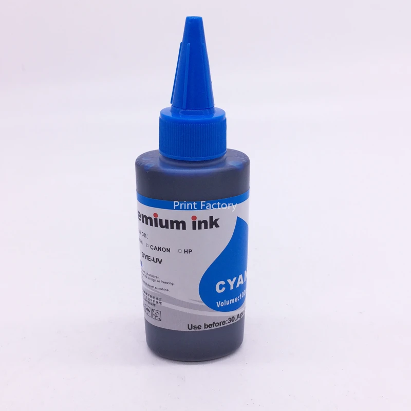 4 бутылки для hp 655 чернила на основе краски Deskjet Ink Advantage 3525 4615 5525 6525 4625 BK C M Y|ink
