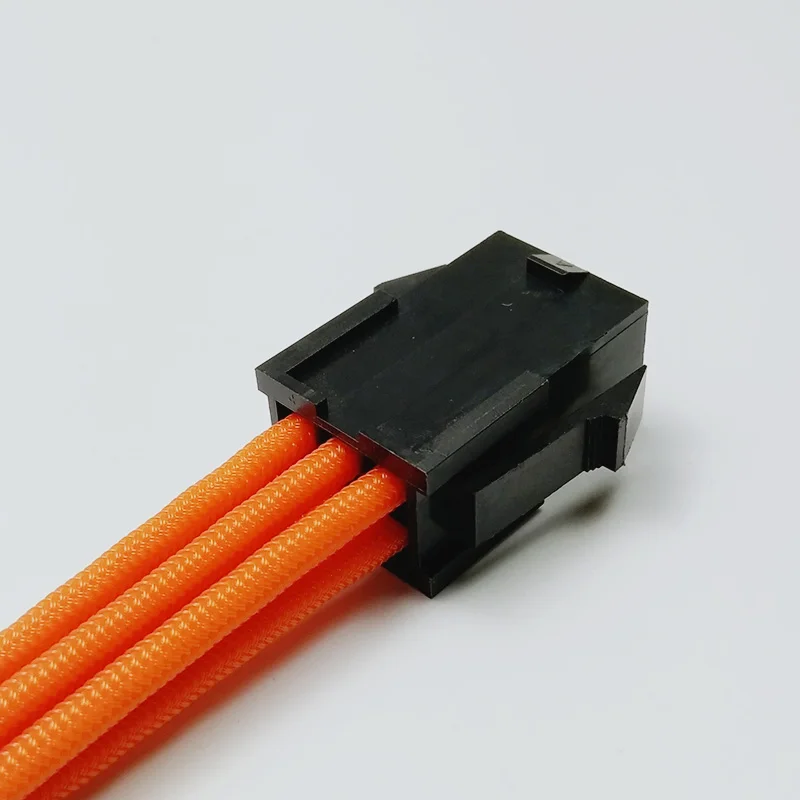 PCI-E_6Pin_Orange_sleeve_Extension_cable_4