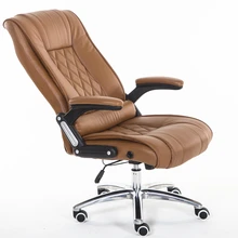 Leisure Lying Simple Modern Office Computer Chair Lifting Swing Swivel Chair Home Office Meeting Thickening Soft Boss Chair