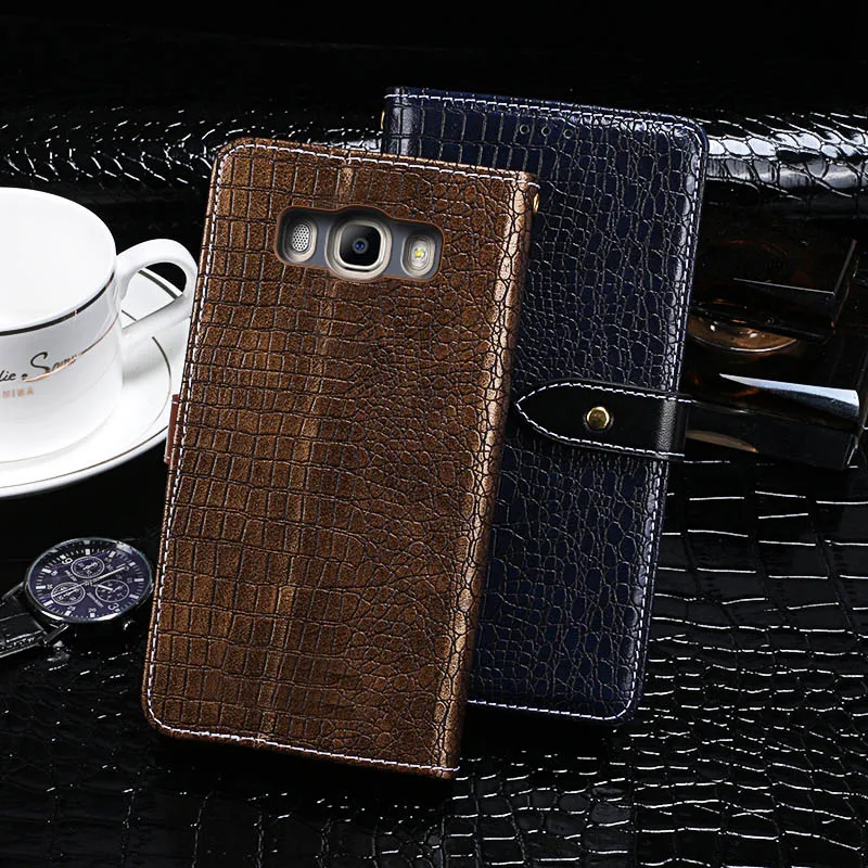 

Itgoogo For Samsung Galaxy J7 2016 Case Cover Luxury Leather Flip Case For Samsung J7 2016 J710 Protective Phone Case Back Cover