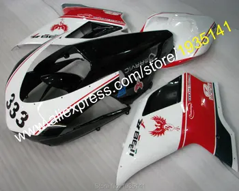 

Number 333 cowling parts For Ducati 1098S 848 1198 2007 08 09 10 2011 motorcycle body kit Fairing (Injection molding)
