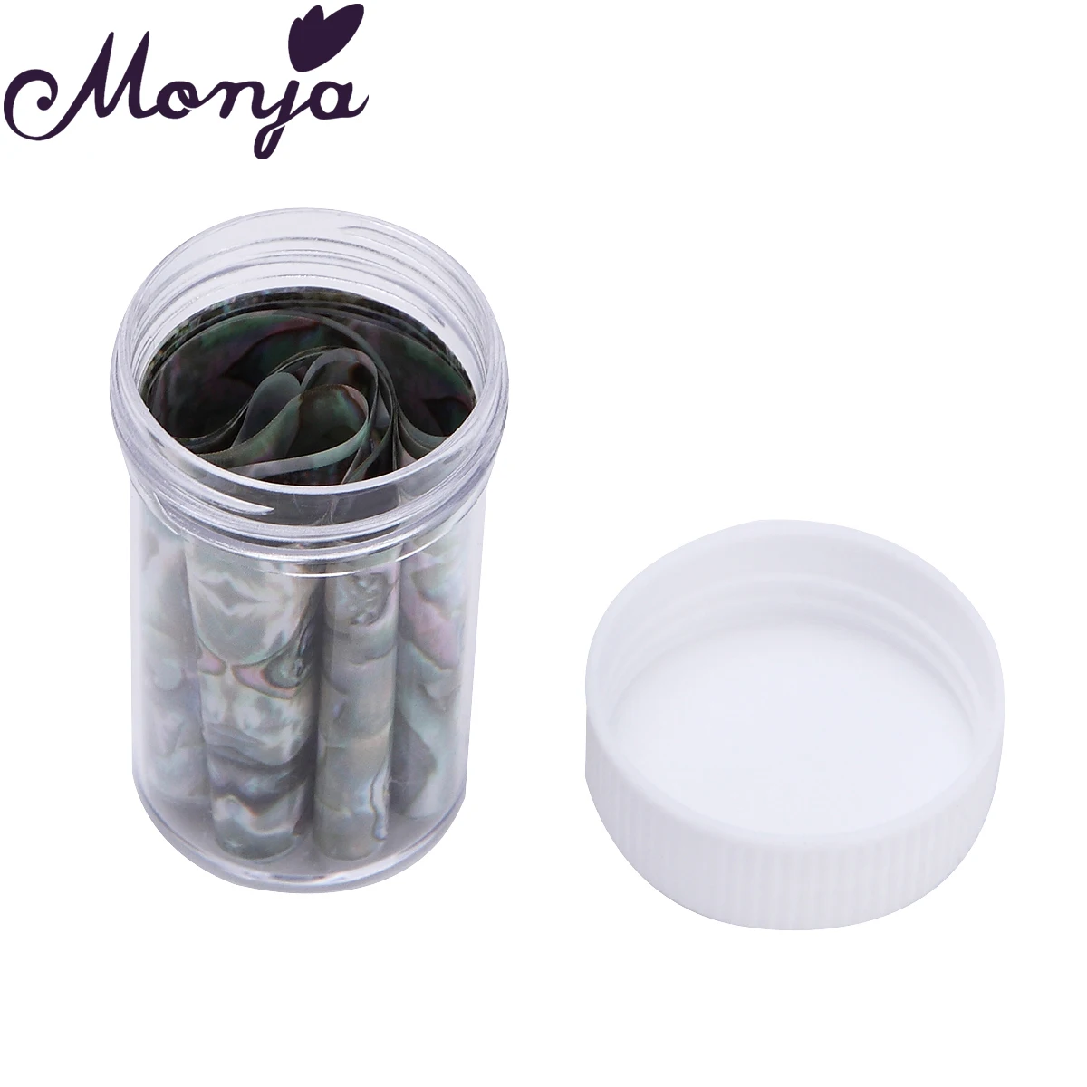 Наклейка Monja 4*100 см для дизайна ногтей в виде морской ракушки|transfer sticker|nail artglue transfer