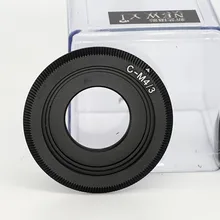 Black lens adapter C mount Lens to Micro 4/3 adapter C-M4/3 for Olympus/Pananisoc Micro Four Thirds Mount Camera