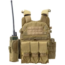 Армейские военные аксессуары Тактический Жилет Molle Airsoft охотничий жилет для тренировок на открытом воздухе боевой защитный жилет Камуфляжный жилет