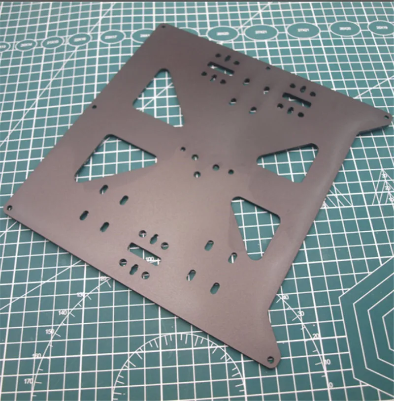 Anycubic MEGA i3/Prusa i3 3D принтер черный анодированный алюминиевый Y каретка жесткая