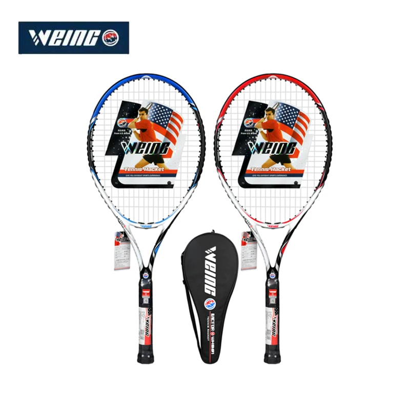 Новые Weing WD891 высококачественные углеродно-алюминиевые теннисные ракетки, теннисные ракетки