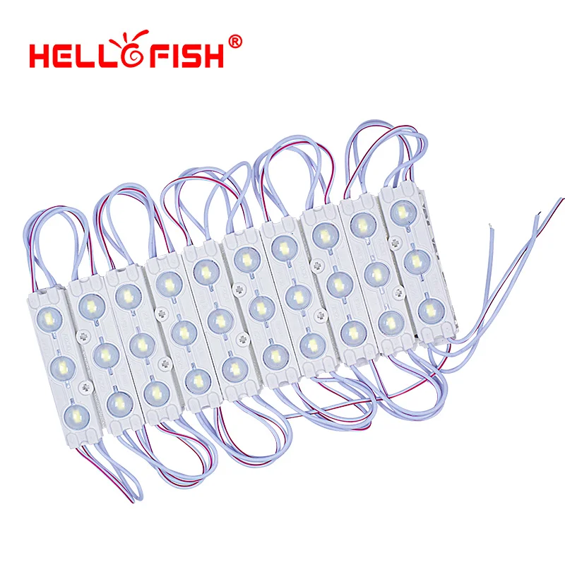 Hello Fish 20 шт. 12 В 5630 3 светодиодный модуль Fil светодиодный с пластиковым белым/теплым белым с номером отслеживания