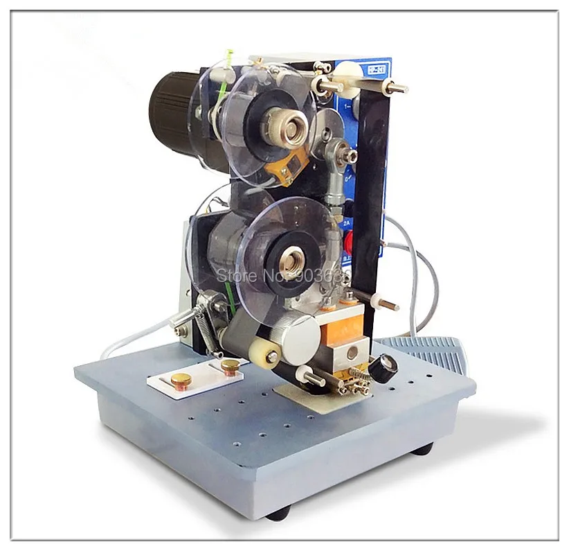 Полу-автоматическая электрическая термотиснение лента машина для нанесения кодировки кодер интернет-телевидение HP-241B