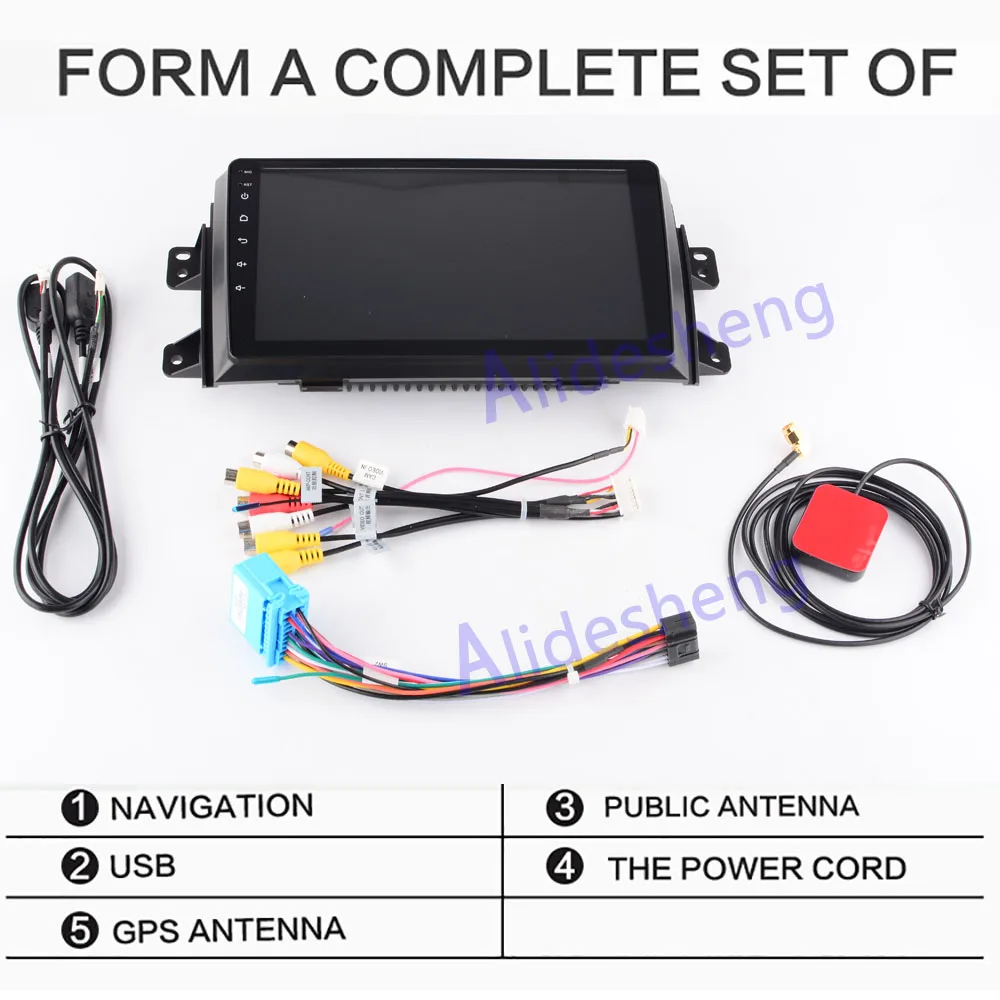 Discount Android 7.1 Car DVD Multimedia player 2G+32G for Suzuki SX4 2006 2007 2008 2009 2010 2011 2012 2013 WIFI Stereo car radio RDS 11