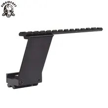 Тактический Универсальный пистолетный прицел крепление для лазерного фонарика точечные прицелы Адаптер Пикатинни Вивер рейка