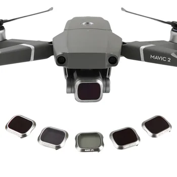 

RCGEEK 5Pcs Professional Edition ND-PL Filter for DJI Mavic 2 Pro - ND4-PL/ ND8-PL/ ND16-PL/ ND32-PL/ CPL