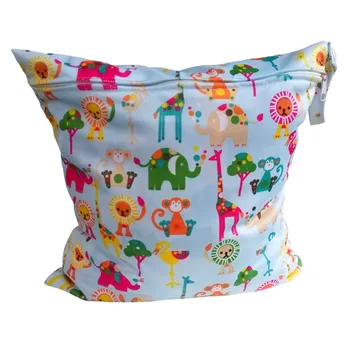 

28*30CM New Single Pocket Wet Bags, Baby Cloth Diaper Bag, Waterproof Reusable Nappy Bags, Small Size Mummy Dry Bag L1