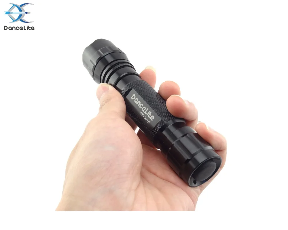 (4) DanceLite WF 501B IR 850 нм 4 Вт ядерный инфракрасный портативный светодиодный фонарик