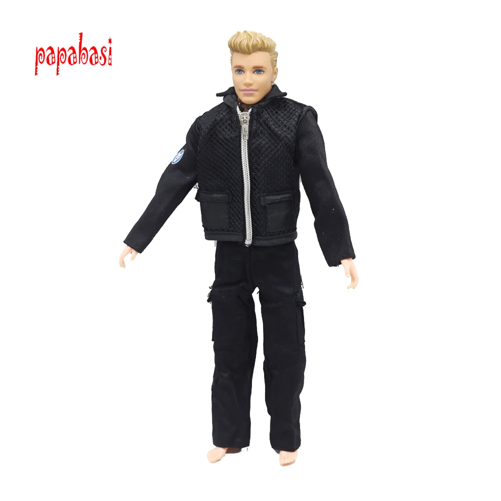 ken doll police uniform