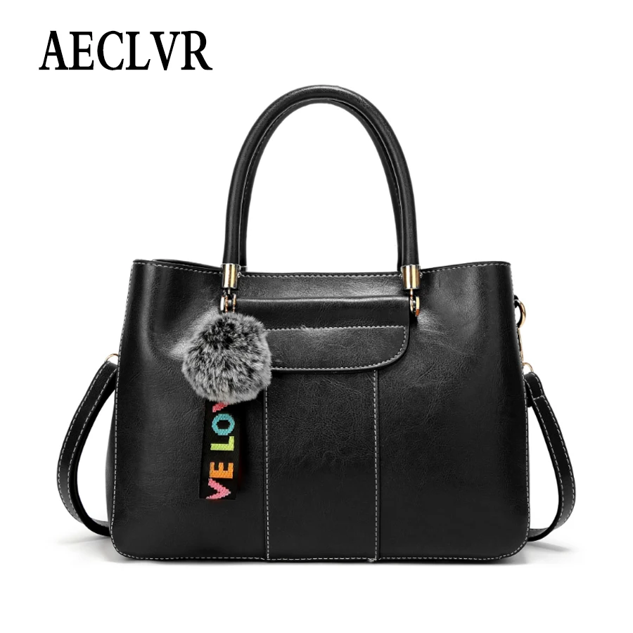 

AECLVR PU Fashion Crossbody Bags For Women Simple Personality Shoulder Bag Female Totes Vintag Ladies Messenger Bag Bolsos Mujer