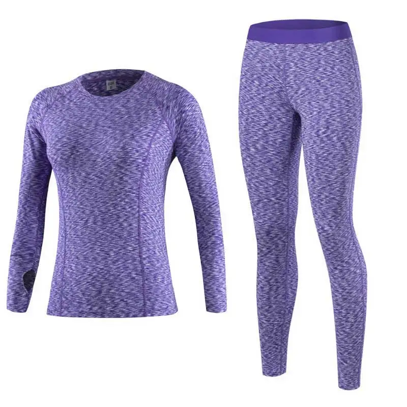 New Brand Thermal Underwear Women Winter Quick Dry Fitness Sporting Gymming Yogaing Thermo Underwear Sets Female Warm Long Johns New Brand Thermal Underwear Women Winter Quick Dry Fitness Sporting Gymming Yogaing Thermo Underwear Sets Female Warm Long Johns