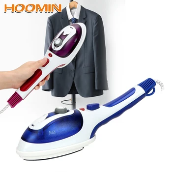 

HOOMIN 5pcs/set Universal Garment Steamer Tool US/EU Plug Ironing Clothes 2pcs Steam Irons Brushes Vertical Steamer Accessories