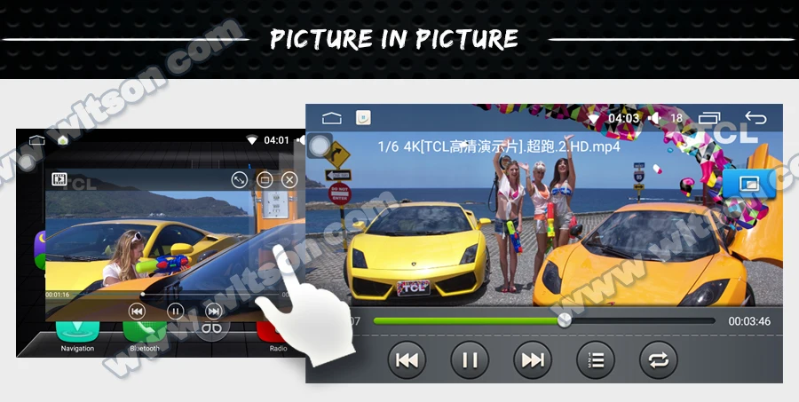 Perfect WITSON BIG Screen Android 6.0 Quad Core Media Player  For HONDA 8TH GENERATIONS ACCORD 2008-2013 1G ROM 16G RAM 11