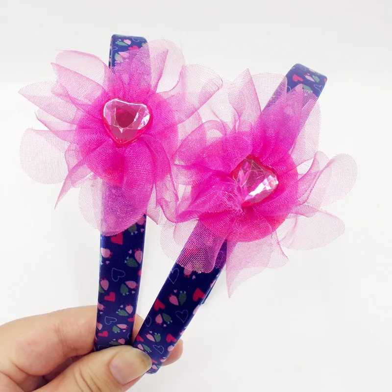 Повязка для волос с жемчужинами и цветами аксессуары повязка Красивая принцессы