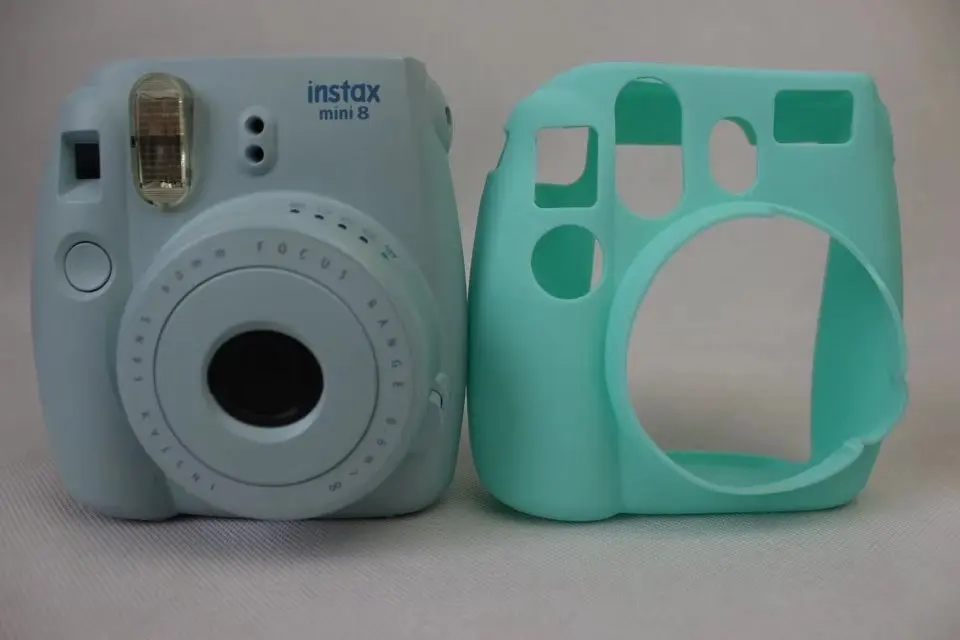 Мягкий силиконовый резиновый чехол сумка для Fujifilm Instax Mini 8 mini8 камера защитный чехол