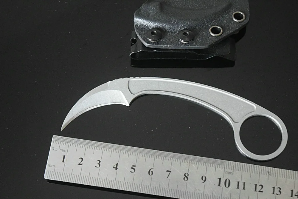 TRSKT керамбитовый нож CS GO Тактический коготь нож для шеи Camp для походов на открытом воздухе самообороны наступление Охота выживания