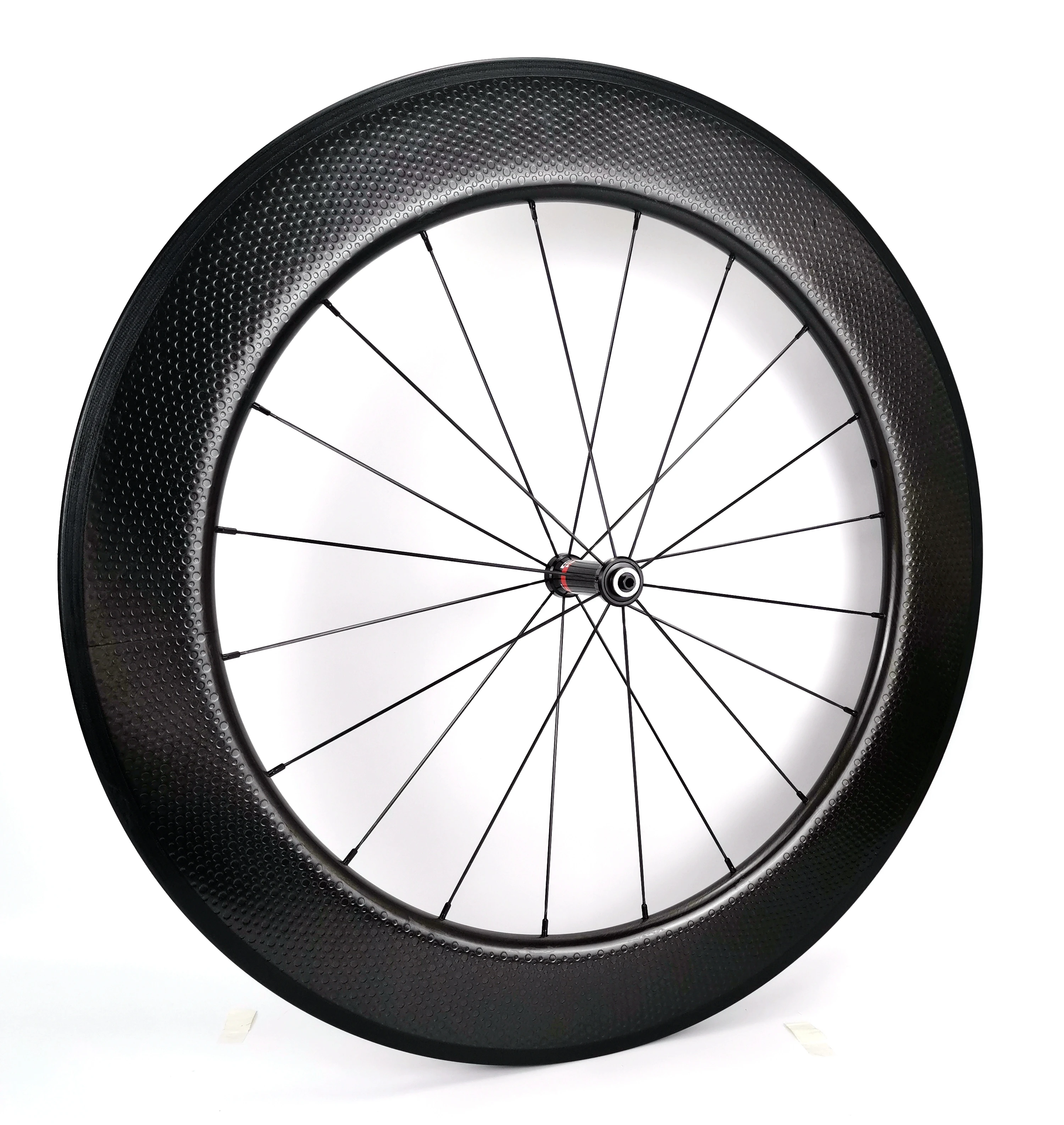 Excellent 700C 80mm depth 25mm width Road carbon wheels bicyle Tubular/Clincher Dimple surface carbon wheelset with novatec 511/522 1 Excellent 700C 80mm depth 25mm width Road carbon wheels bicyle Tubular/Clincher Dimple surface carbon wheelset with novatec 511/522 1