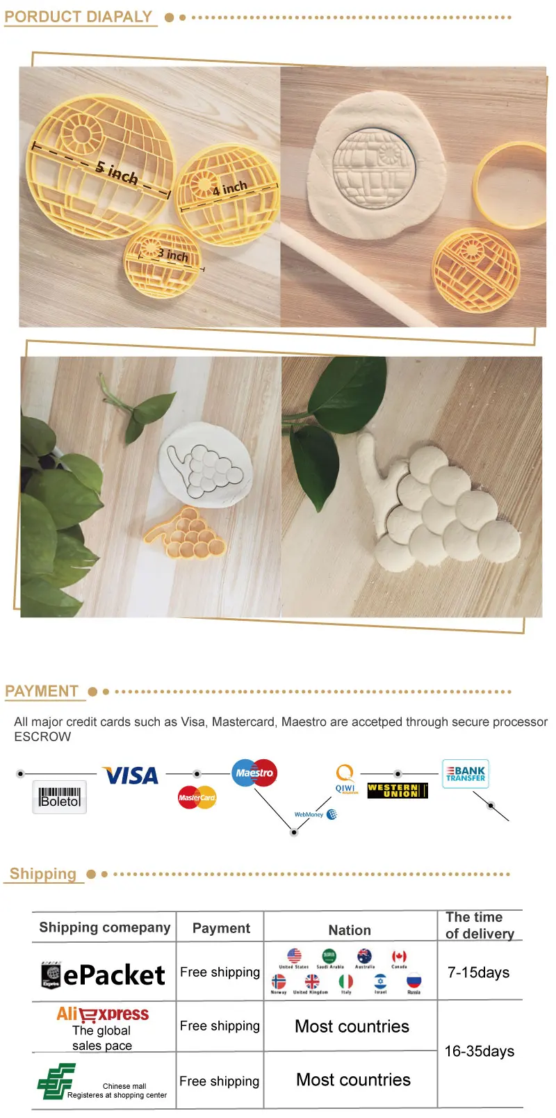 Популярная пленка Лев Simba дизайн бисквитный резак набор на заказ 3D печатные формочки для печенья в форме печенья резак для помадки