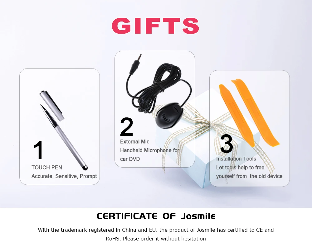 Top Josmile Car Multimedia Player 2 Din Android 9.0 For Toyota Tundra Sequoia 2007 2008 2009 2010 2011 2012 2013 Autoradio Wifi IPS 0
