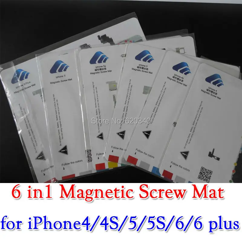 6 in1 Screw Mat Position memory Mat DIY Maintenance Screw