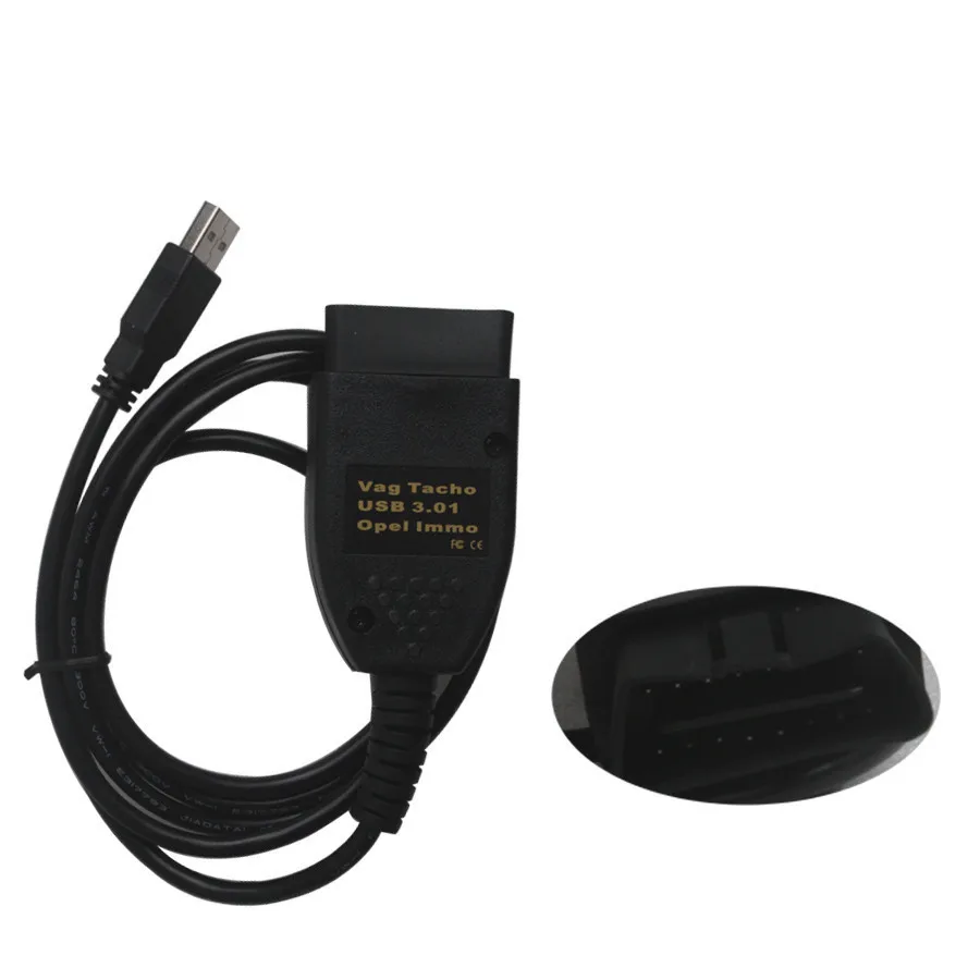 Vag Tacho 3 01 + для Opel Immo сканер читатель Pin код ридер USB кабель|vag tacho 3.01|vag tachovag usb |