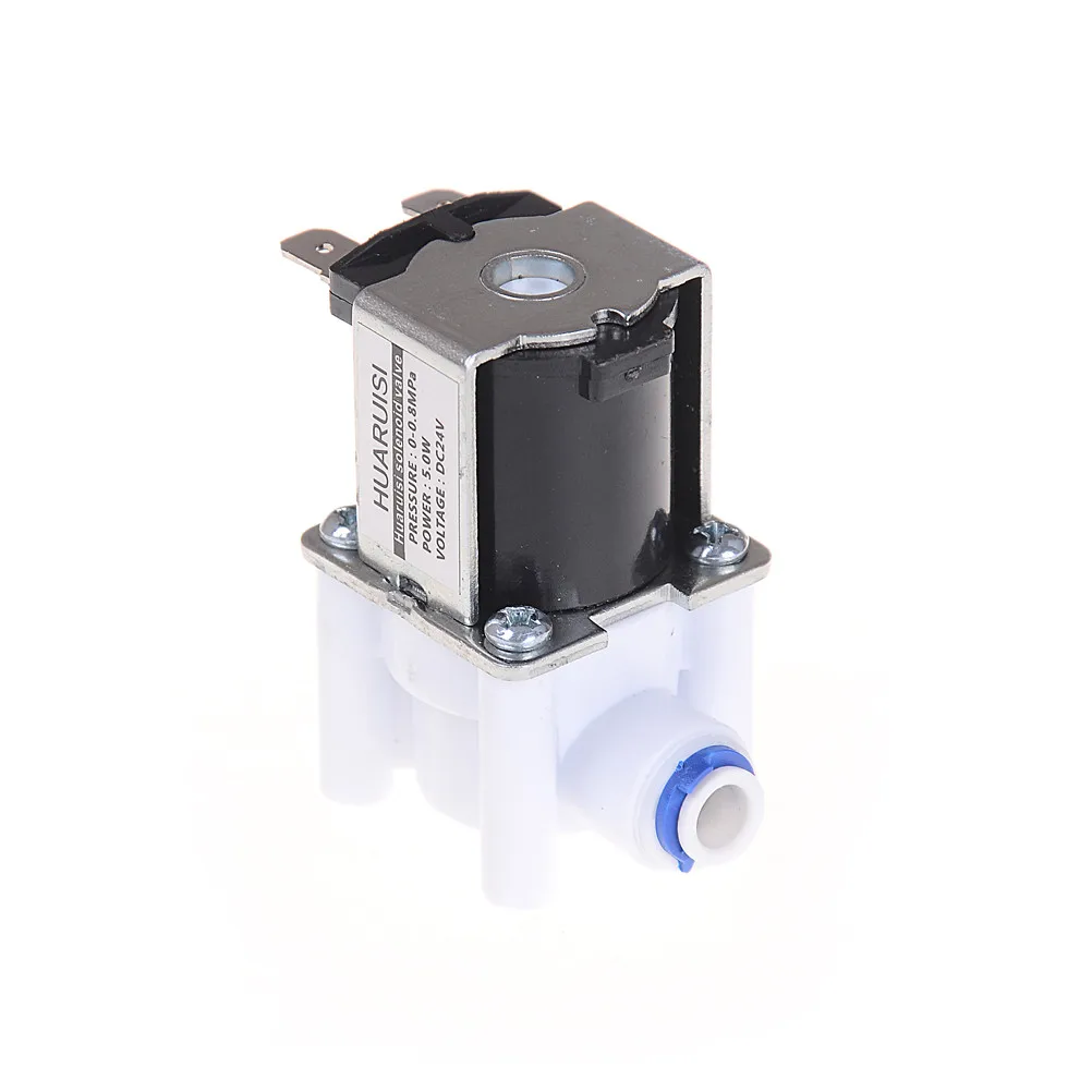 1/4" Plastic solenoid valve 24V DC water valve wholesale is morn cheap