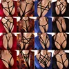 JLX.HARNESS Sexy Ladies Women Body Harness Bra Fetish Chest Bondage Lingerie Erotic Cage Bra Gothic Garter Belt Suspenders ► Photo 1/6