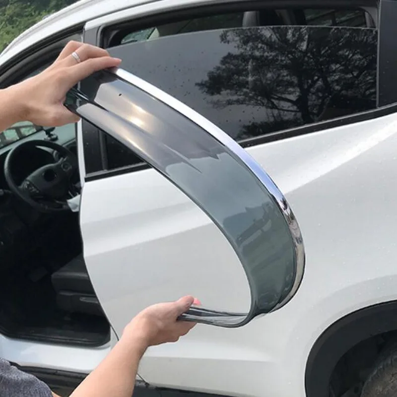 Tonlinker наружный дождевой щит тенты и укрытия наклейки крышки для HONDA VEZEL HRV-19 стайлинга автомобилей 4 шт. акриловые наклейки