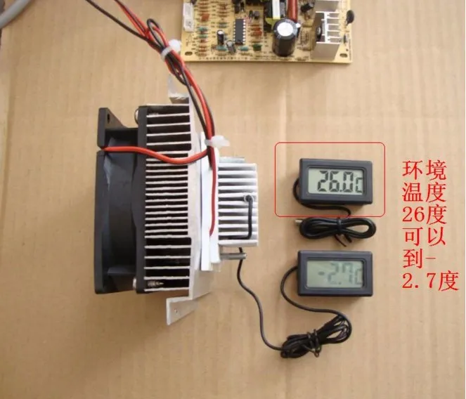 DIY 1 комплект 12 в электронный полупроводниковый Термоэлектрический охладитель осушитель модуль/может быть матовым охлаждающий модуль холодильник