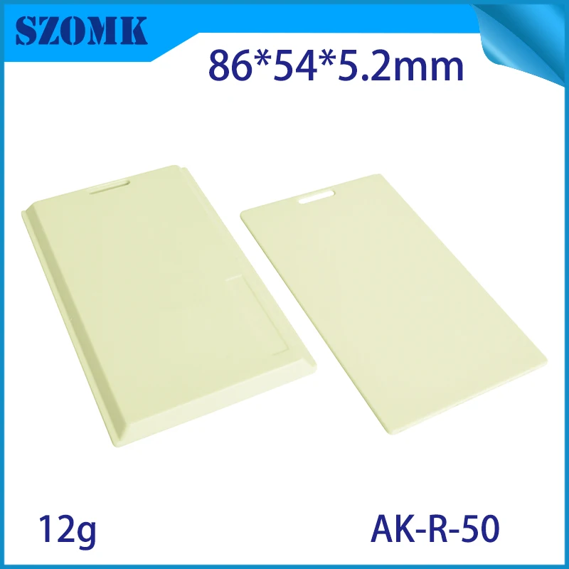 szomk IC card reader plastic enclosure for electronics project plastic sensor junction box distribution box instrument case plastic housing for pcb (14)