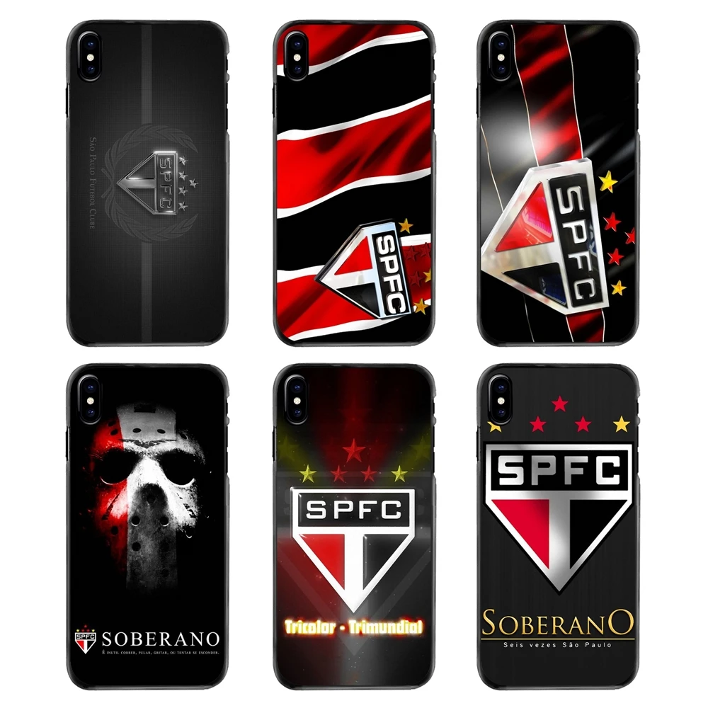 For Sony Xperia X XA XZ M2 M4 M5 C3 C4 C5 T3 E4 E5 Z Z1 Z2 Z3 Z5 Compact Sao Paulo FC SPFC Football Soccer Logo Phone Shell Case |
