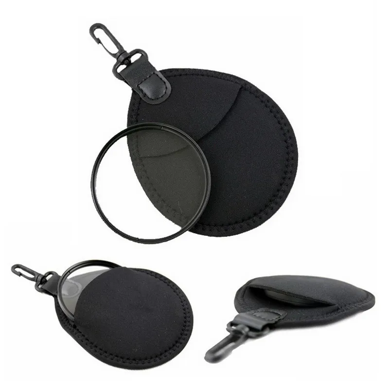 

Portable camera filter lens UV CPL bag holder elastic T fabric L3EF