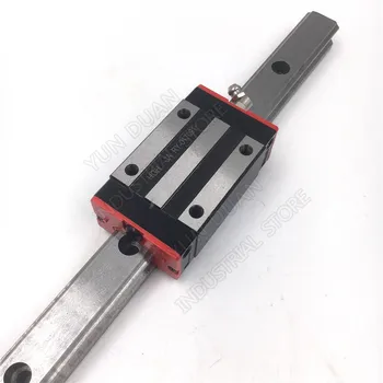 

HGR15 -200MM 0.2M Linear Rail Guide HR15 15mm width with HGH15CA Guide Linear Slider Block Square Replace HIWIN for CNC Router