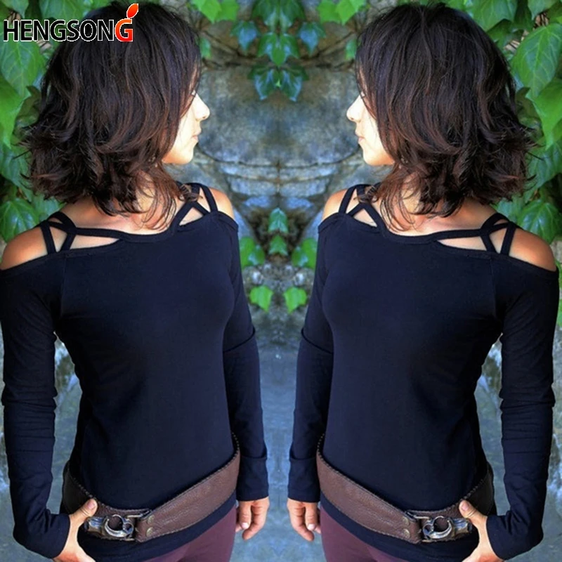 Женская Повседневная футболка с вырезами Camisetas Mujer Verano 2018 весенне-осенняя женская