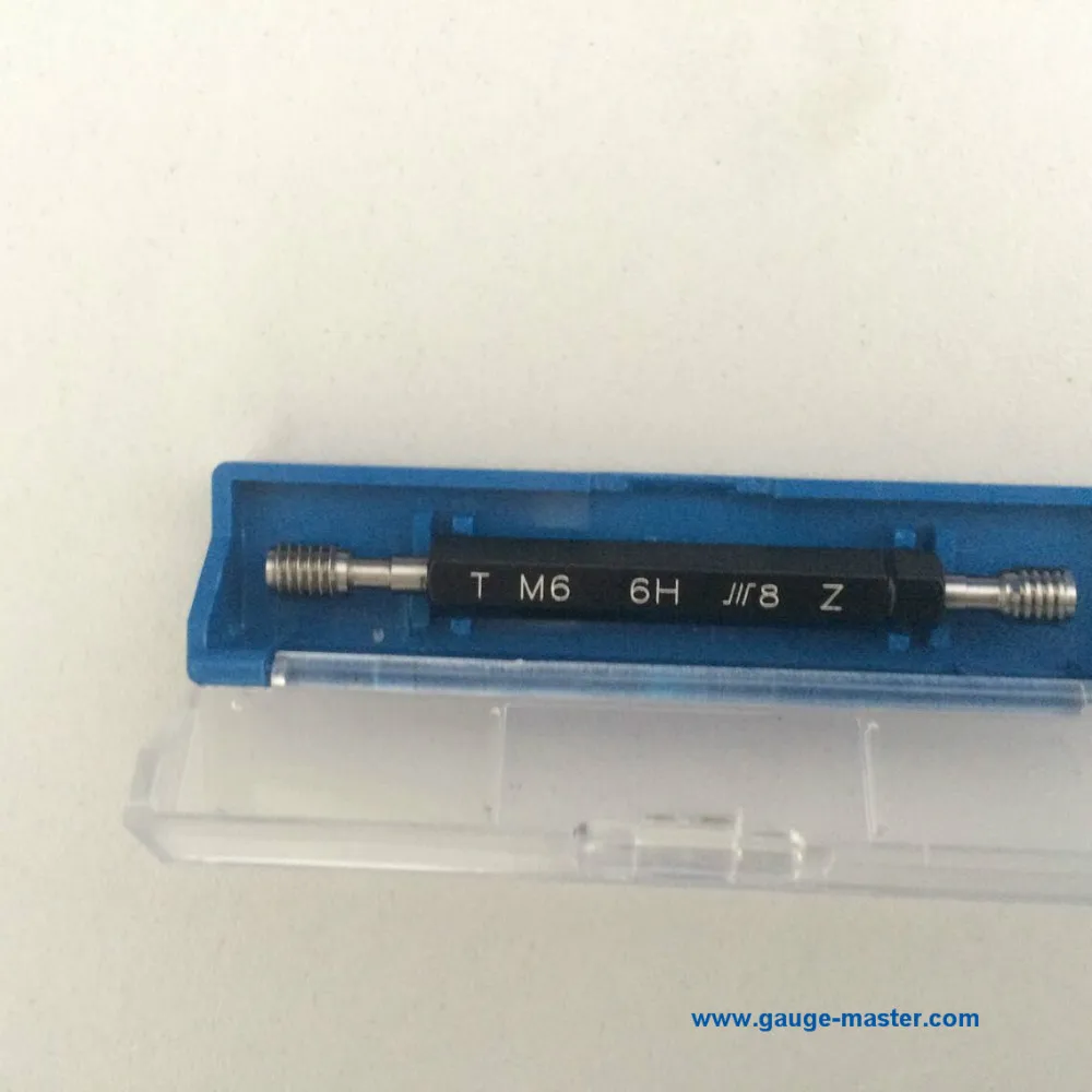 Wholesale 9cm M6 6H T & Z thread plug gauge length thread screw plug gauge METRIC thread gauges