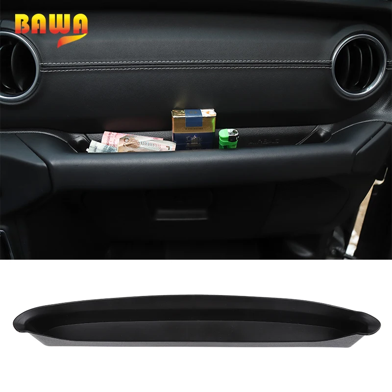 

BAWA Car Handrail Storage Box for Jeep Wrangler JL 2018 Co-pilot Armrest Console Box Accessories for Jeep Wrangler jl