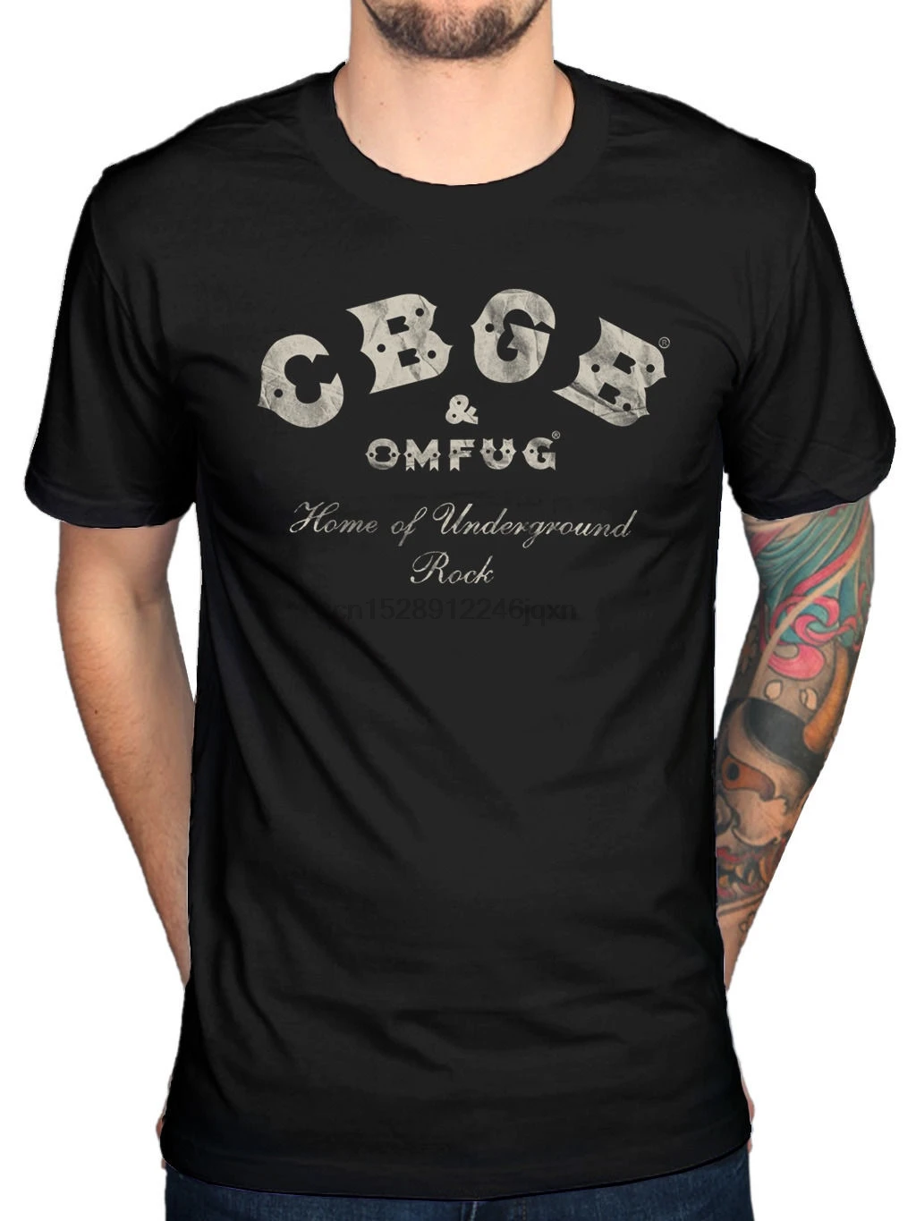 Официальный Cbgb Мужская футболка в стиле панк-рок The Ramones Blondie Новый Мерч мужской