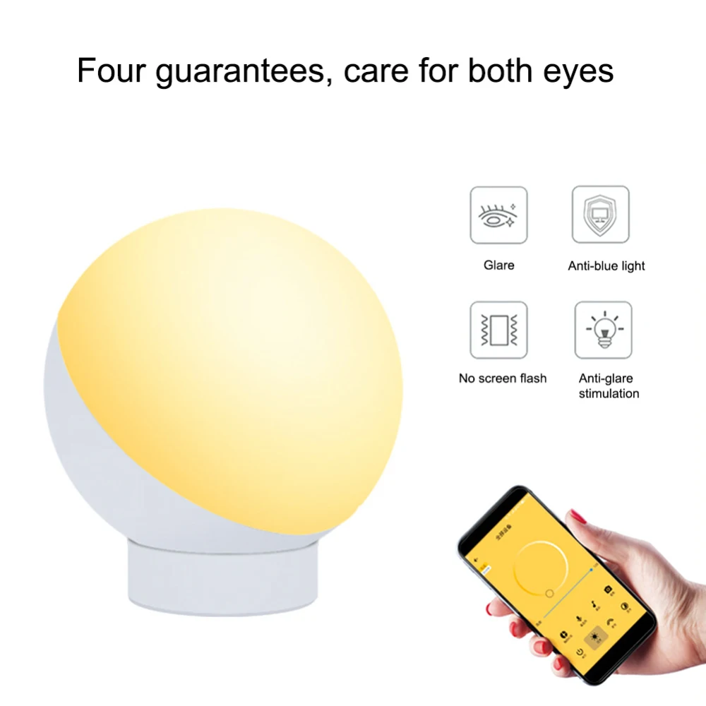  Smart LED Lights RGBW 7W dimmable Control timer Switch home Voice Control LED desktop Night Light W