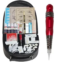Импорт двигателя перезарядки татуаж машина ручка иглы Чернила татуировки набор кремов для бровей Губы подводка для глаз для тату бодиарта