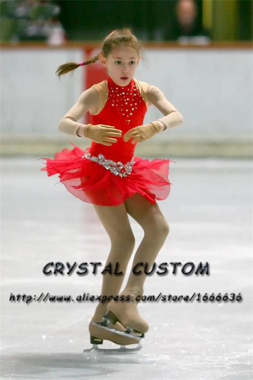 

Figure Skating Dress For Girls Graceful New Brand Ice Skating Dresses For Competition Customized DR3926