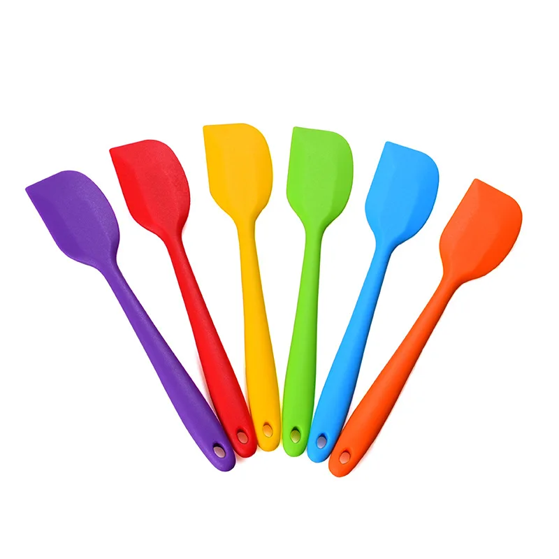 

1pcs Multifunctional Silicone Cake Cream Scraper Butter Brush Mixer Kitchen Scraper Buttter Spoon Home Baking Tools