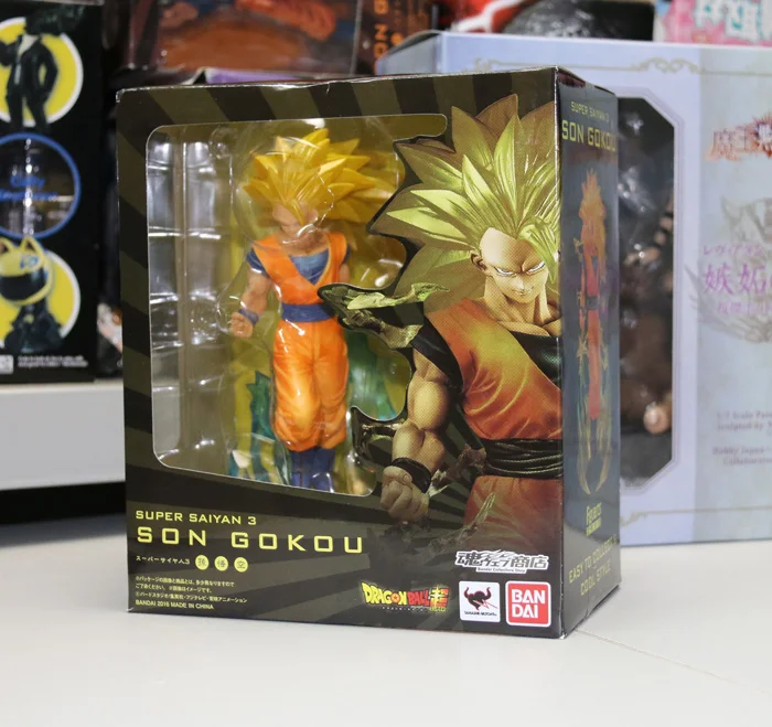 Figurine 3 Fils Goku Gokou 7 Vogue Tamashii Zero Dragon Ball Z Super Saiyan Aliexpress